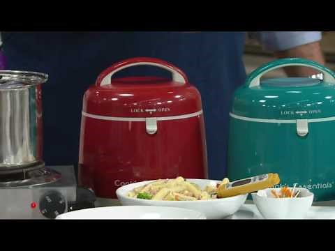 Cooks Essentials 2QT Thermal Cook & Carry on QVC