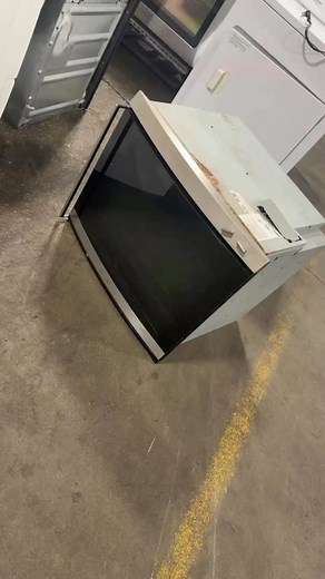 Old unit was a whole lot smaller, customer had to sacrifice bottom drawer and we had to cut old base and cabinet and move electrical and boom. New GE 27 inch wall oven in and installed | Jc Kiñonez | Facebook