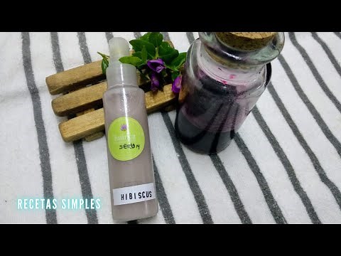 Cómo hacemos EXTRACTO Y SERUM FACIAL DE HIBISCO // Recetas Simples