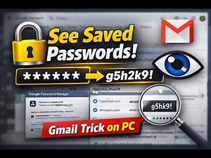 How to Find Saved Passwords in Gmail on PC | View Saved Google Passwords (2026 Guide)