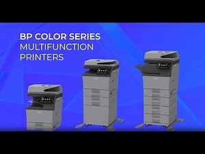 Compact, User-Friendly Sharp BP Series Multifunction Printers
