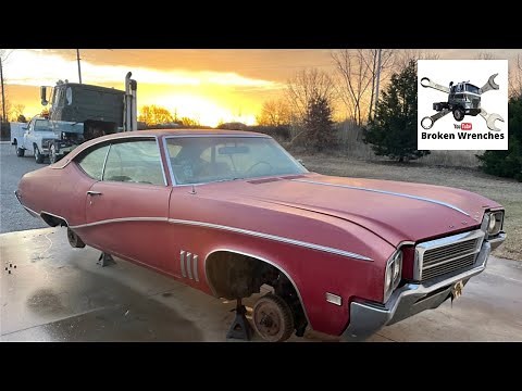 BARN FIND REVISITED. Off the road for 36 years. 1969 Buick Skylark. Episode #8