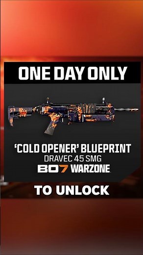 FREE 'Cold Opener' Dravec Blueprint Unlock for BO7 & Warzone! (CDL Viewership Rewards)