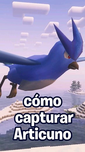 Cómo CAPTURAR a ARTICUNO en minecraft PIXELMON #minecraft #pixelmon #pokemon #shorts