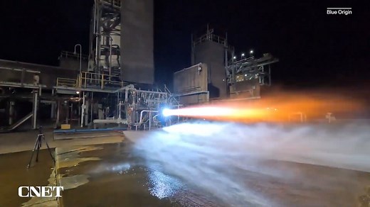307K views · 2.6K reactions | Watch as Blue Origin performs a successful Thrust Chamber Assembly (TCA) test at NASA Marshall Space Flight Center. | CNET | Facebook