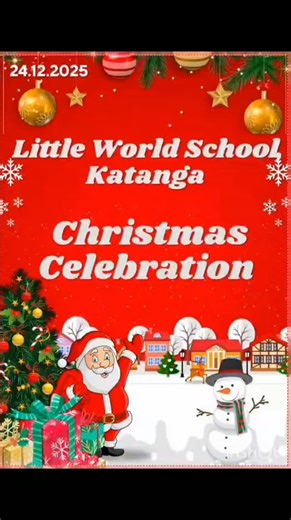 little world school | Christmas Cheer at Little World School Katanga ✨🎄 Our school campus was filled with joy and festive spirit as students celebrated... | Instagram