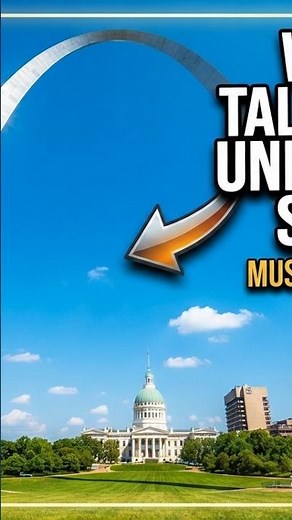 World's Tallest Arch! Unbelievable St Louis Must-See Monument!!! #viral #trending