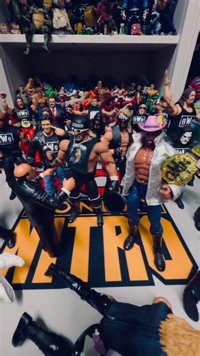 DISFIGURED COLLECTIBLES | Gangs all here. The Biggest ICONS in Professional Wrestling. The nWo. Officially licensed, Toybiz or custom, who am I missing? I’d like to... | Instagram