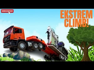 🚨 RC Excavator Rescues Buried Car?! 😱 Amazing Landslide Recovery! 🚧