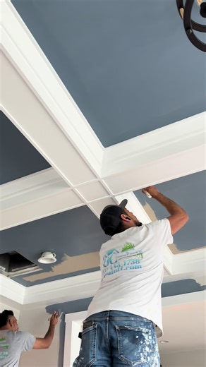 Stunning Coffered Ceiling Painting Techniques