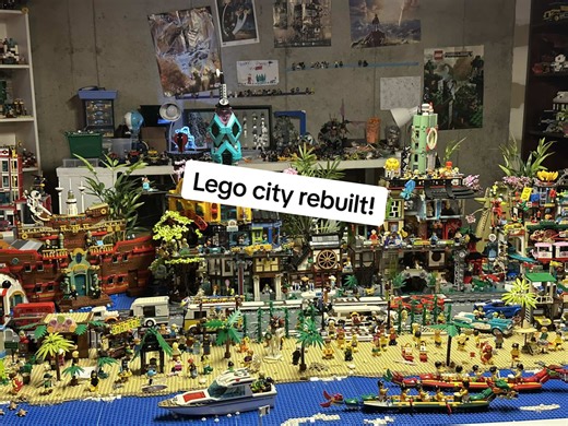 Rebuilding My Entire LEGO City from Scratch
