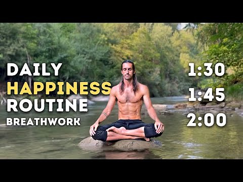 Guided Daily Breathwork Routine To Help Smile And Feel Joy I 3 Rounds