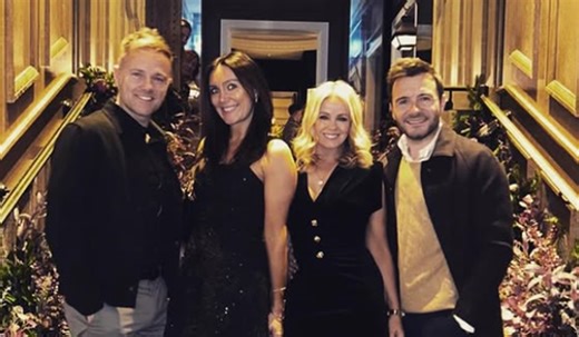 Westlife spend sweet quality time away on luxury staycation