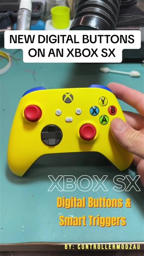 Doing an Xbox Series X controller with the new digital buttons and smart triggers. Hope you like the little video. #controllerlovers #gamers #competitivegaming #controllergang #customisation #xbox #ps5 #ps4 #callofduty #esport #gameraddicts #gaming #gamers