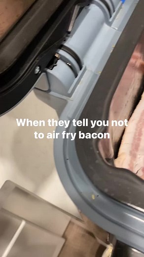 Crispiest Bacon Cooked in Ninja Speedi Air Fryer