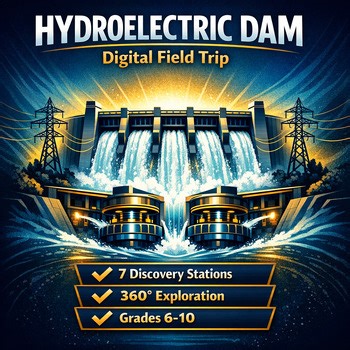 Hydroelectric Dam Digital Field Trip - Interactive Digital Science Lesson