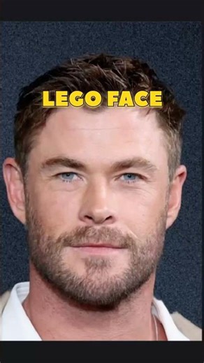 Chris Hemsworth as a LEGO Minifigure💀 #memes #funny #humor