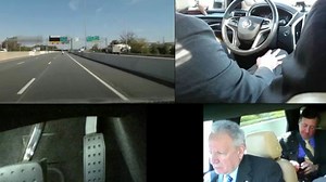 Take a ride in a driverless car