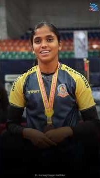 Karthika Express | Best Raider at 72nd Senior Women Nationals 🔥 #kabaddi #tamilnadukabaddi