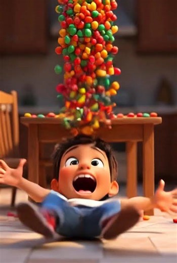 "The Candy World Project: Immersive 3D Animation Experience 🍭✨"