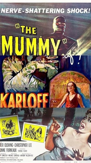 The Hammer-Universal Agreement #shorts #horrormovies #themummy #universalmonsters #britishhorror