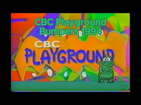 CBC Playground Bumpers 1994 🇨🇦📺 90's Canadian Nostalgia