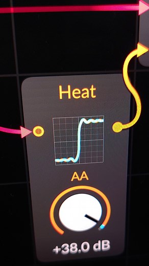 Add some sizzle 🍳 with Heat 🔥, a waveshaper coming to Bitwig Studio 5.1. | Bitwig