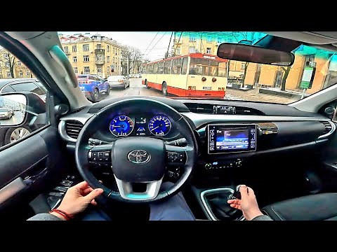 2019 Toyota HILUX Double Cab [ 2.4 D-4D Active 4WD ] POV Test Drive