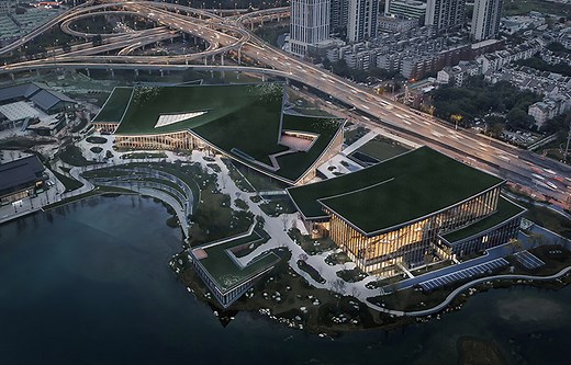 Chengdu Museum of Contemporary Art, Tianfu Library of Humanity and Art by China Southwest Architectural Design and Research Institute Corp