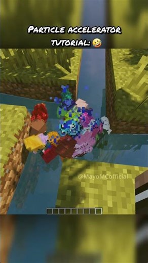 Particle accelerator tutorial: 🤣🥀 #shorts