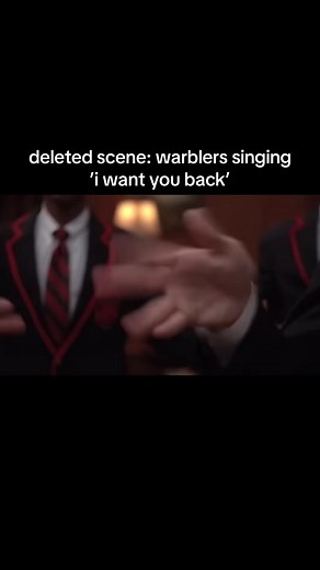 Warblers' Deleted Scene: I Want You Back Performance