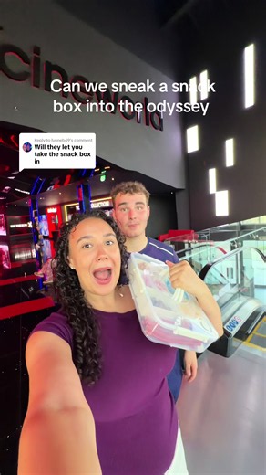 Can we sneak a snack box into the cinema? (Cineworld Odyssey)