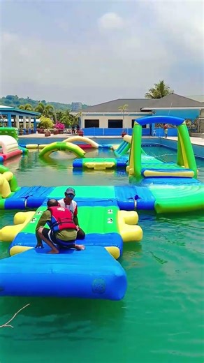 Inflatable Pool at Alexa Water Park