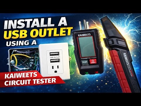 Replacing an outlet in your home.