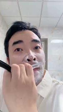 💈Shaving myself—it feels so great! #barbershop