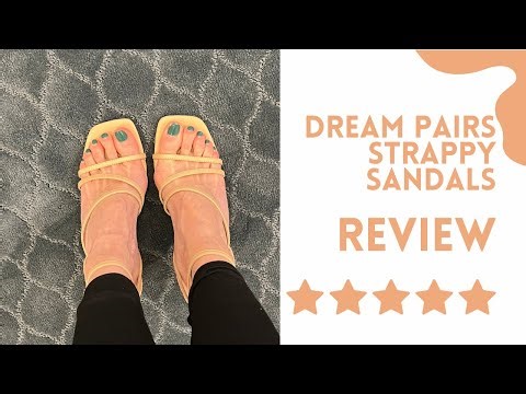 Review of Dream Pairs Strappy Sandals