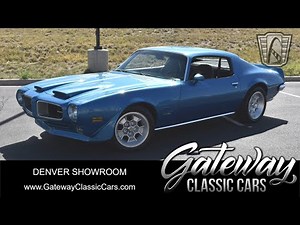 1631-DEN 1971 Pontiac Firebird Formula 350 Gateway Classic Cars of Denver
