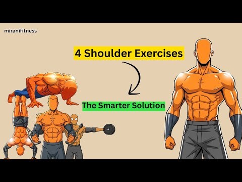 THE ONLY 4 SHOULDER EXERCISES Beat Heavy Machine in the Gym