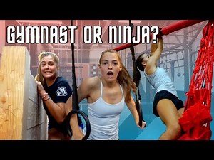 Gymnasts Try American Ninja Warrior