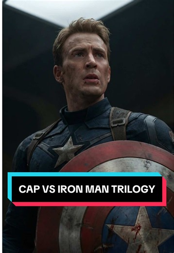 Cap vs Iron Man Trilogy #marvel #captainamerica #ironman #avengers #movietok
