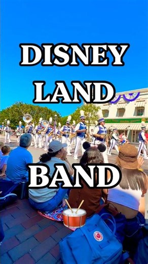 The Disneyland band always makes me nostalgic 🥁✨ - During Disney 100th celebration #disneyland 🥁✨