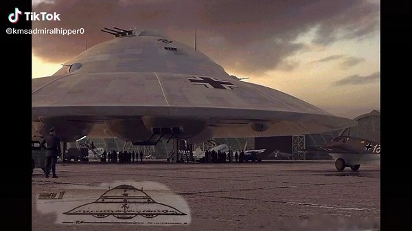 German UFO Plane in World War II
