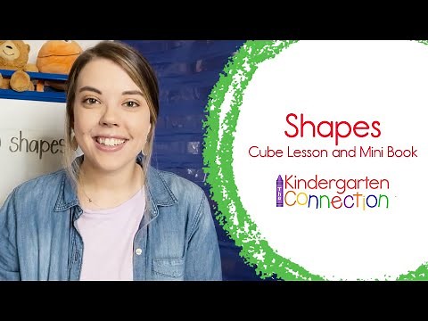 Teaching Cube Shape in Pre-K and Kindergarten