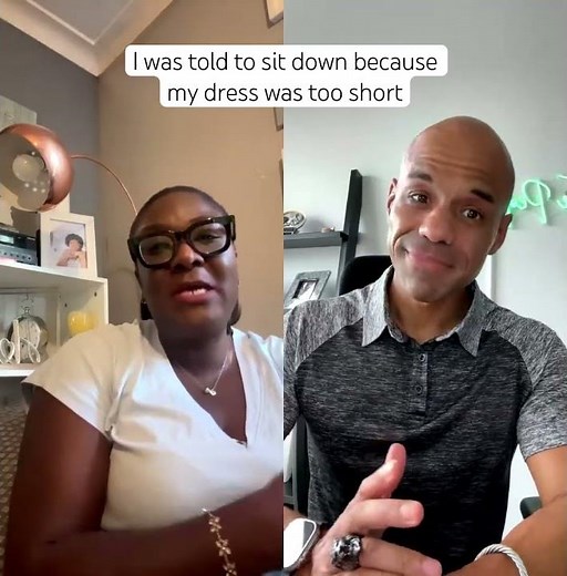 When you are told to sit down at church because your dress is too short #church #shorts #churchgirl