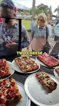 Farmer's Market Pizza Slice Shop 🍕🍕 #pizza #foodlover #food