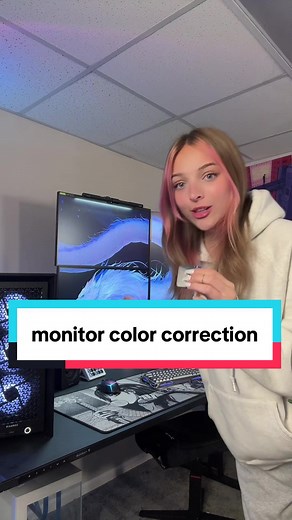 lindsey ♡ | let's color correct your monitor! #Lindseyszn #Techtok #techbaddie #monitor #learningontiktok | Instagram