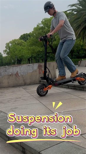 50MPH Down Stairs Test – Can This Electric Scooter Handle It? 😱⚡