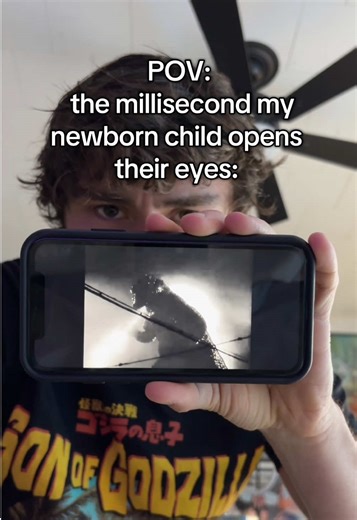 Gotta start them young. #godzilla #kaiju #toho #meme | godzilla
