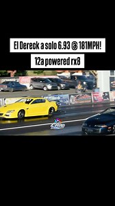 8.7K views · 175 reactions | El Dereck 6.93 a solo 181MPH! #drag #racing #rotary #mazda #turbo #rx8 #puertorico #salinaspeedway #motorsports #fyp #foryou #reels #cars #foryoupage #explore #explorepage | Drag Import Society | Facebook
