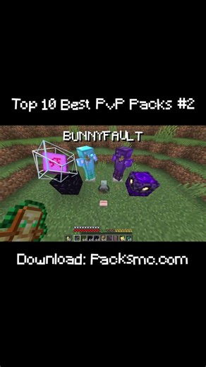 Top 10 Best PvP Texture Packs For 1 21+ 📂 #2 - BUNNYFAULT #shorts
